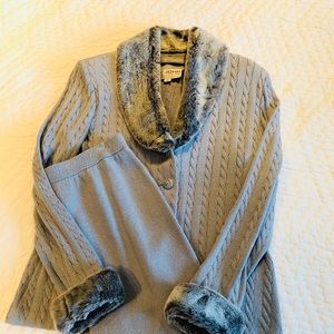 St. John Knit skirt suit